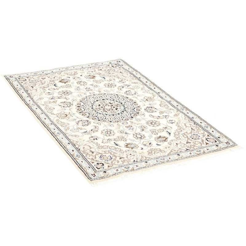 tappeto persia nain fine con seta cm 87x134 3