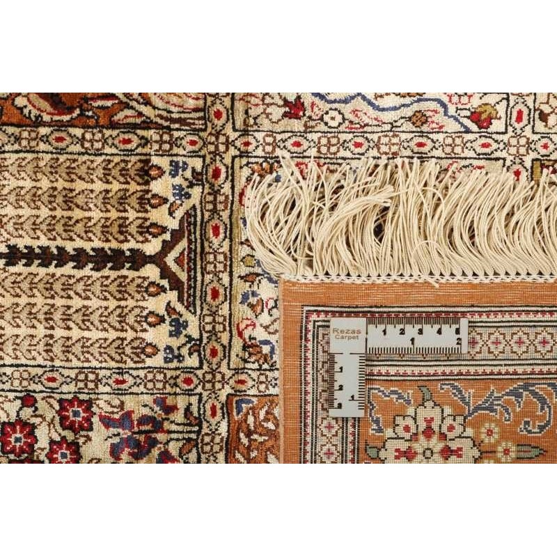 tappeto persia ghom seta cm.102x150 0