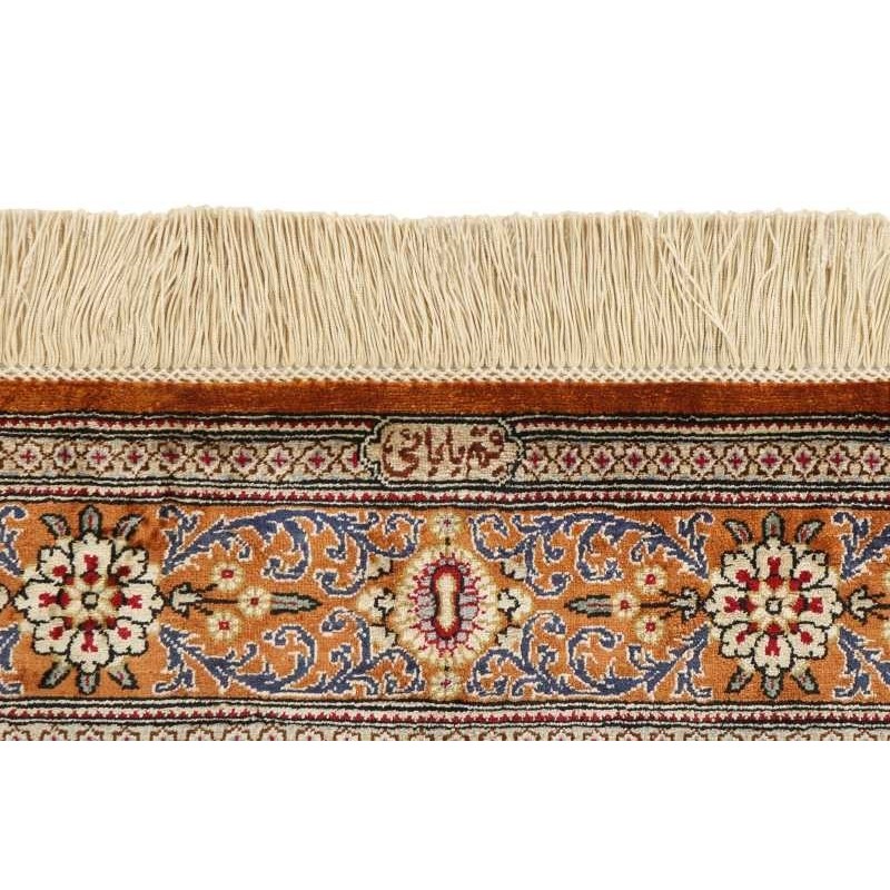 tappeto persia ghom seta cm 102x150 4