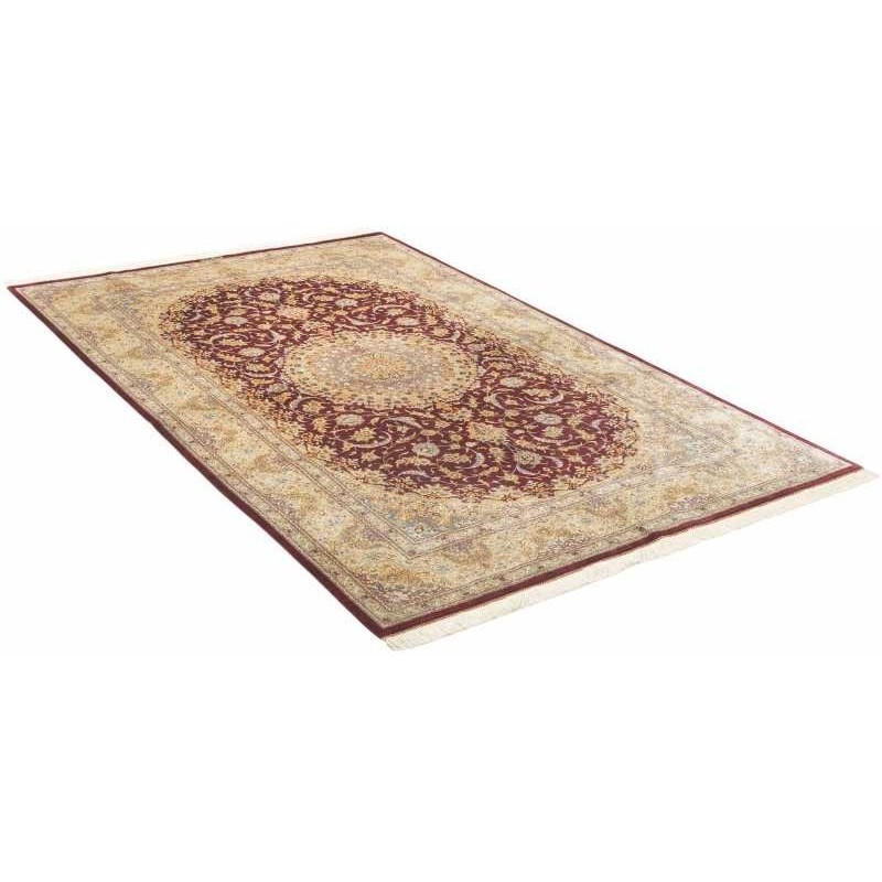 tappeto persia ghom seta cm 155x235 3