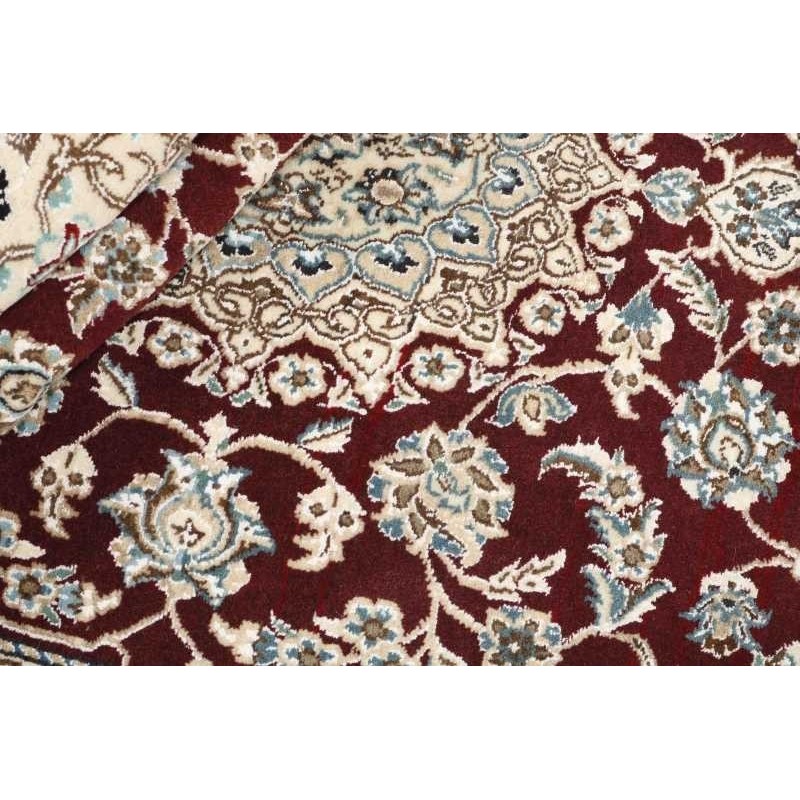 tappeto persia nain fine con seta cm.88x134 1