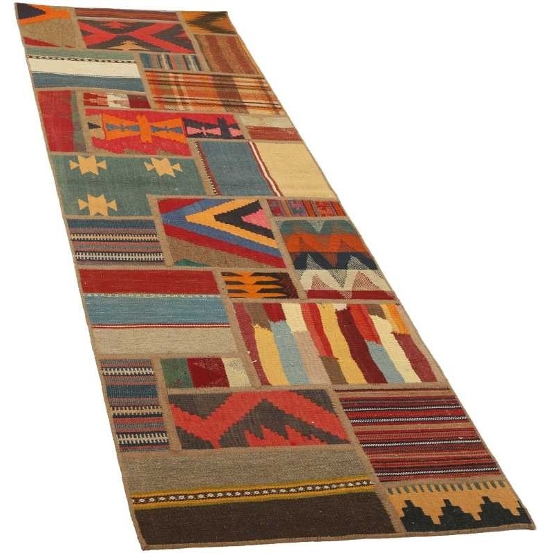 tappeto persia tekkeh kelim cm 70x253 2