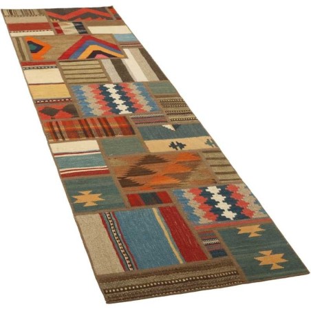 tappeto persia tekkeh kelim cm 70x255 2