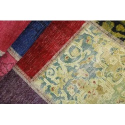 tappeto persia vintage patchwork cm 71x253 2