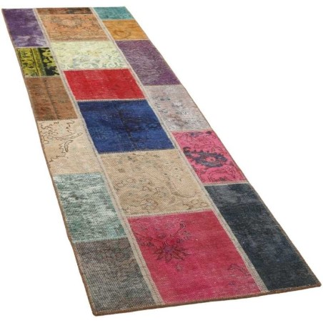 tappeto persia vintage patchwork cm 71x253 2