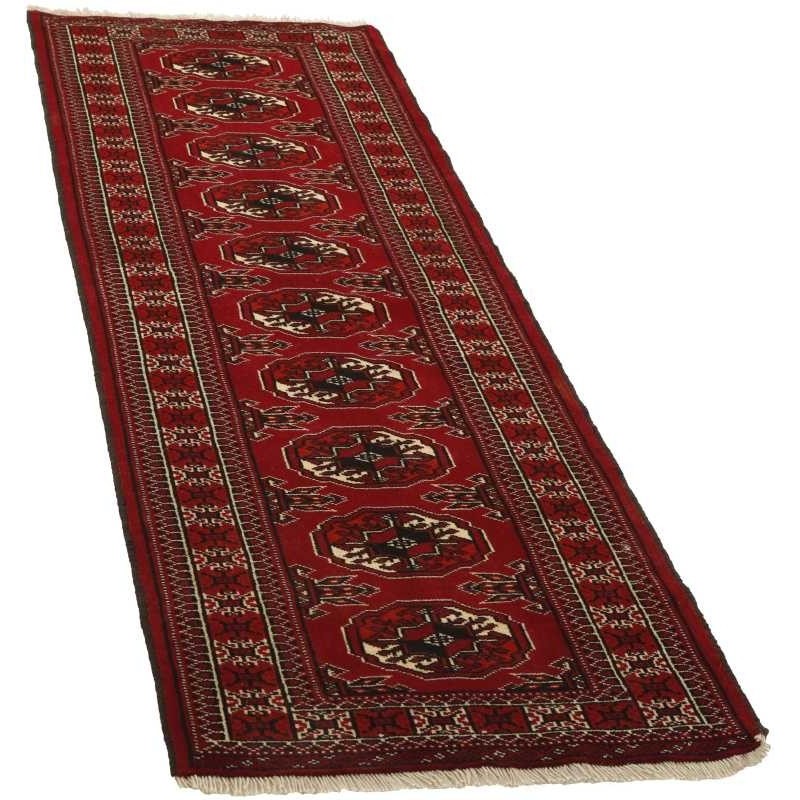 tappeto persia torkaman cm 65x208 3