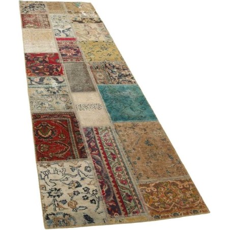 tappeto persia vintage patchwork cm 81x300 2