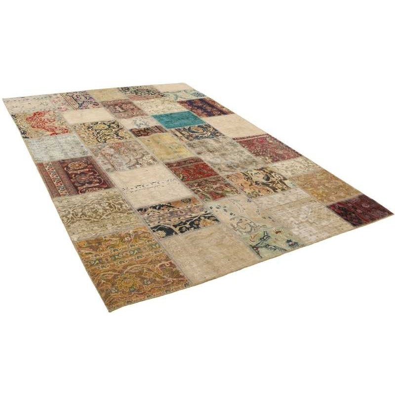 tappeto persia vintage patchwork cm 204x300 2