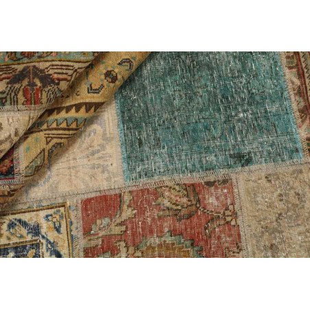 tappeto persia vintage patchwork cm.204x302 0