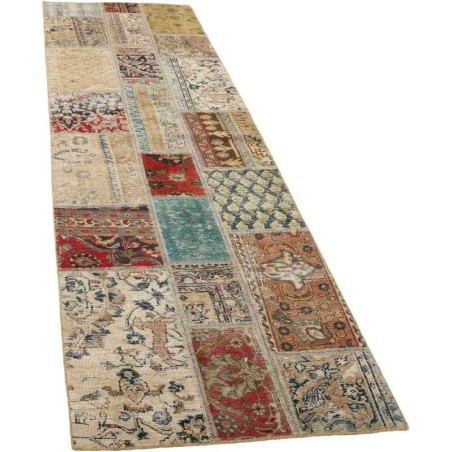 tappeto persia vintage patchwork cm 80x303 2