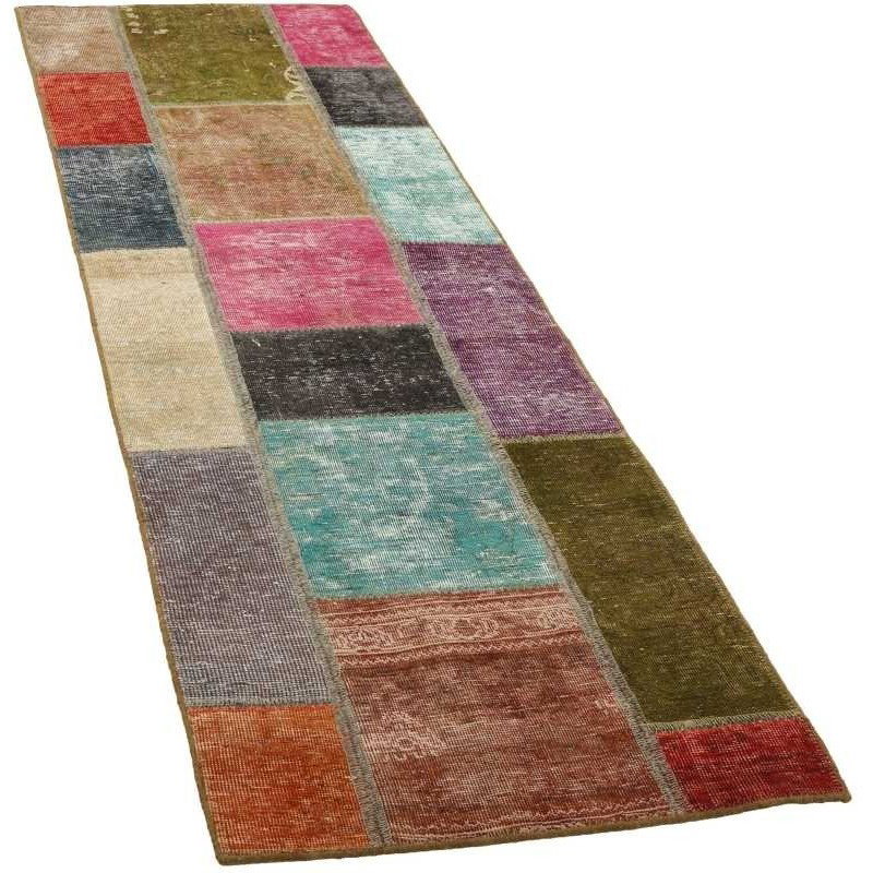 tappeto persia vintage patchwork cm 72x253 2