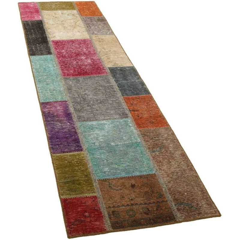 tappeto persia vintage patchwork cm 71x253 2