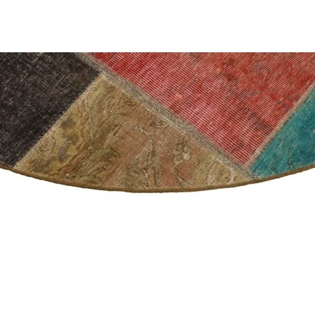 tappeto persia vintage patchwork cm.200x200 1