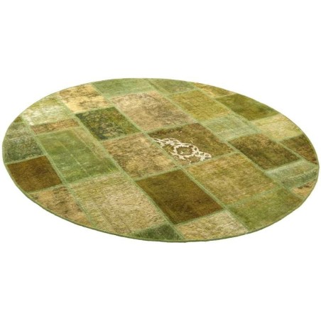 tappeto persia vintage patchwork cm 200x200 2