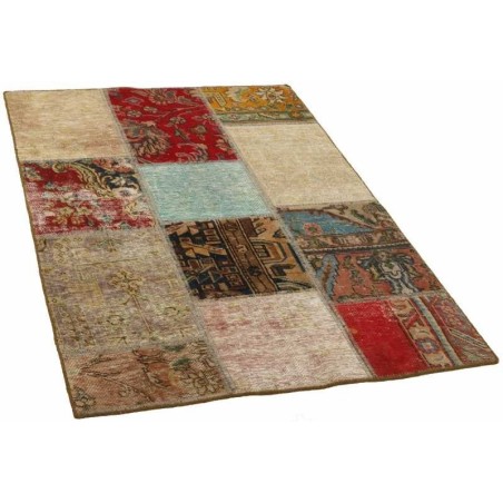 tappeto persia vintage patchwork cm 101x152 2