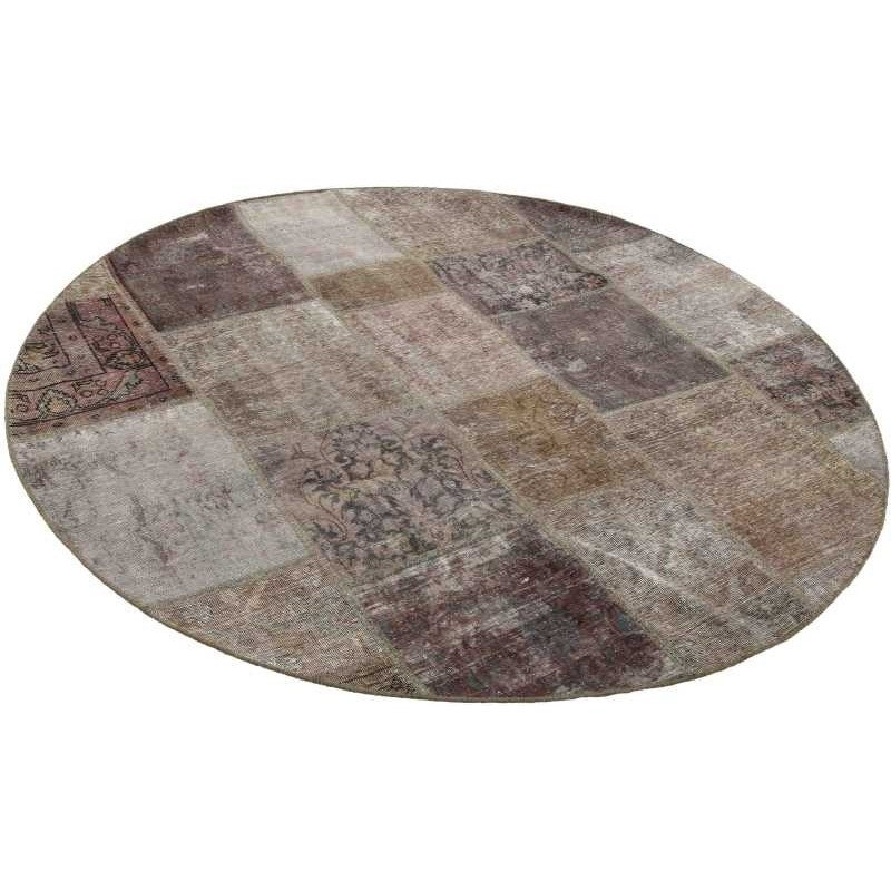 tappeto persia vintage patchwork cm 200x200 2