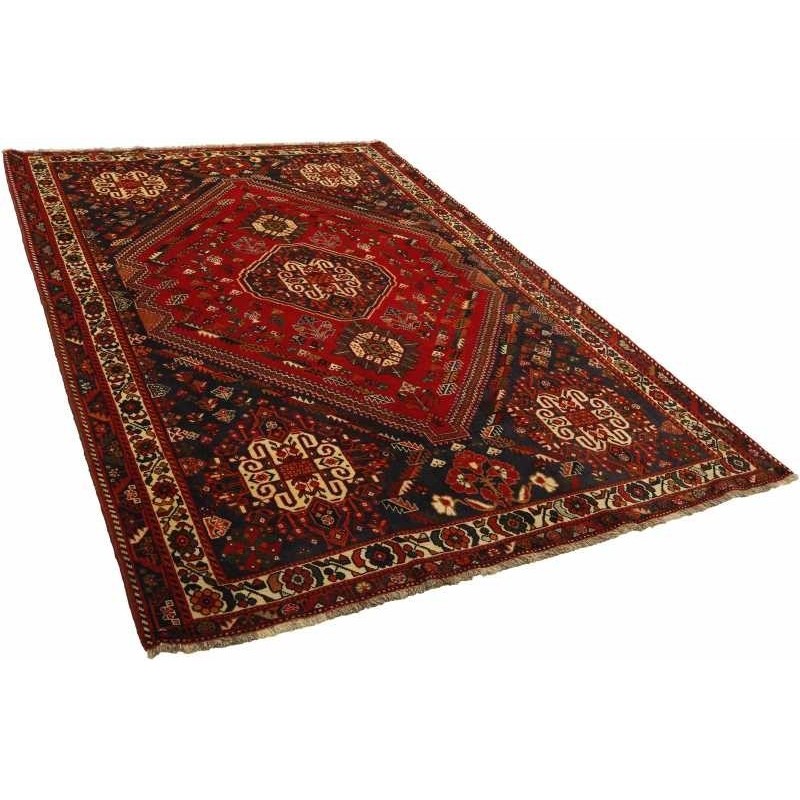tappeto persia kashghai cm 187x271 3