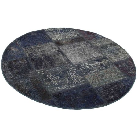 tappeto persia vintage patchwork cm 150x150 2
