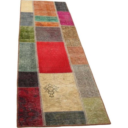 tappeto persia vintage patchwork cm 71x254 2