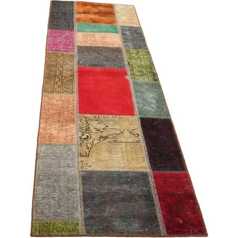 tappeto persia vintage patchwork cm 71x252 2