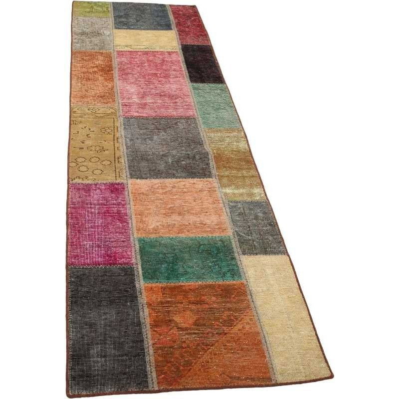tappeto persia vintage patchwork cm 71x252 2