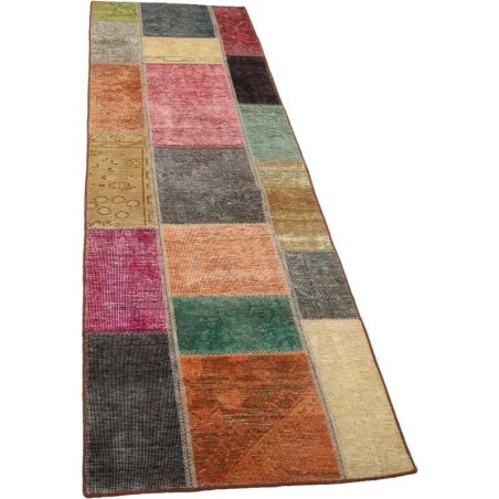 tappeto persia vintage patchwork cm 71x252 2