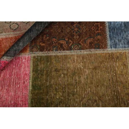 tappeto persia vintage patchwork cm.200x200 0