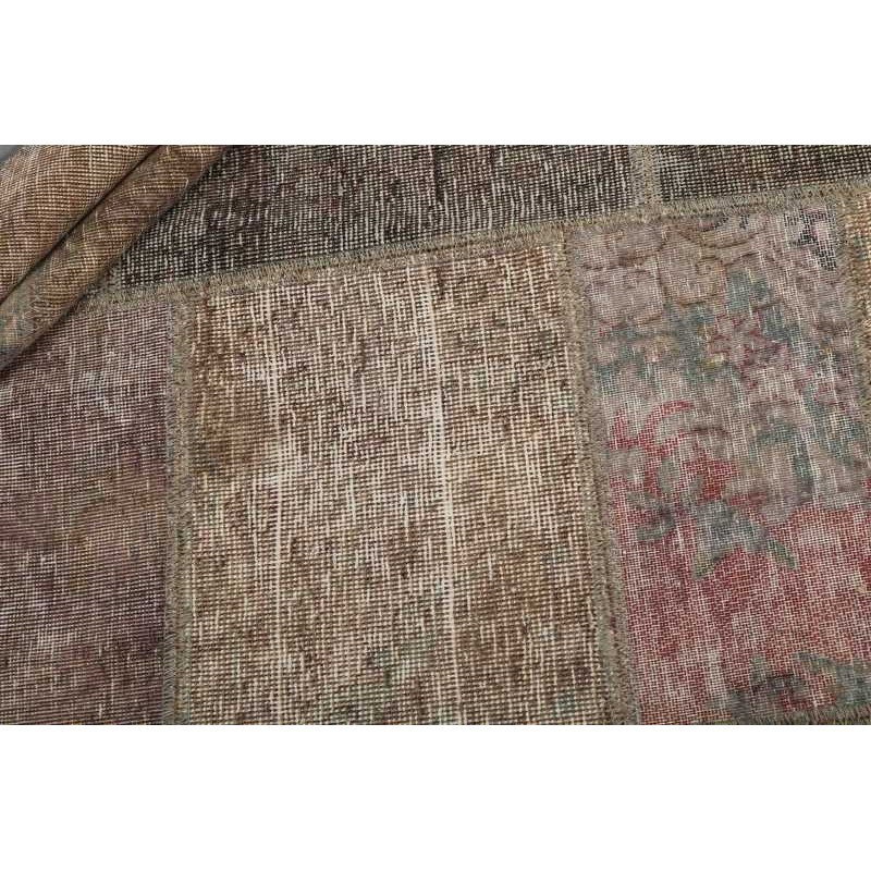 tappeto persia vintage patchwork cm.200x200 0