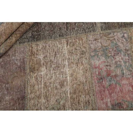 tappeto persia vintage patchwork cm.200x200 0