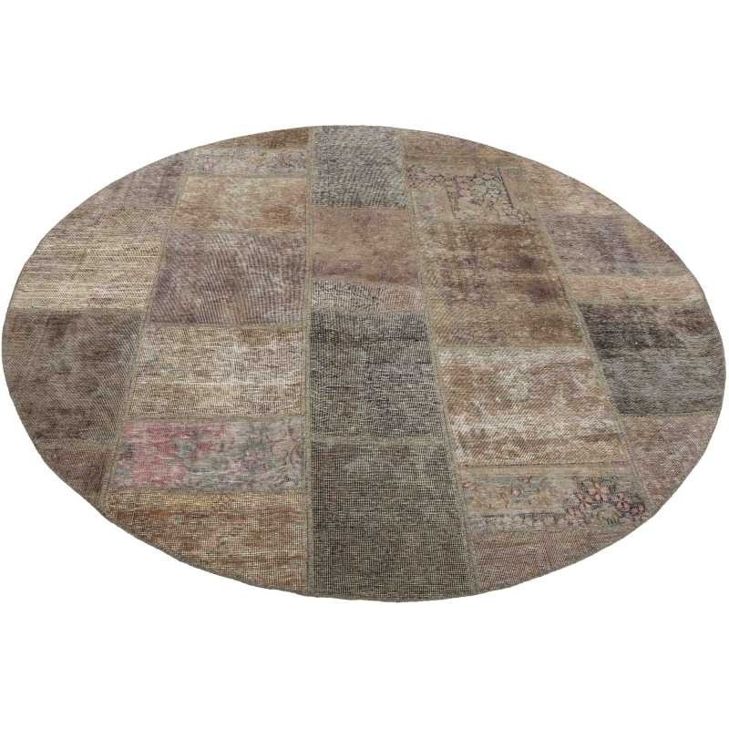 tappeto persia vintage patchwork cm 200x200 2