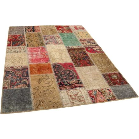 tappeto persia vintage patchwork cm 165x228 2