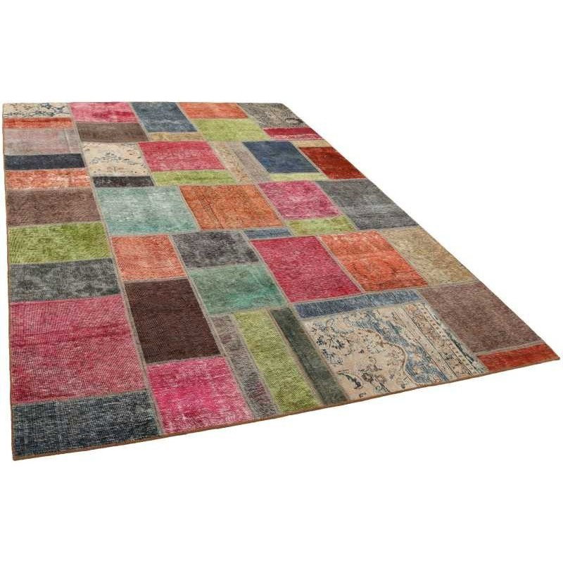 tappeto persia vintage patchwork cm 202x298 2