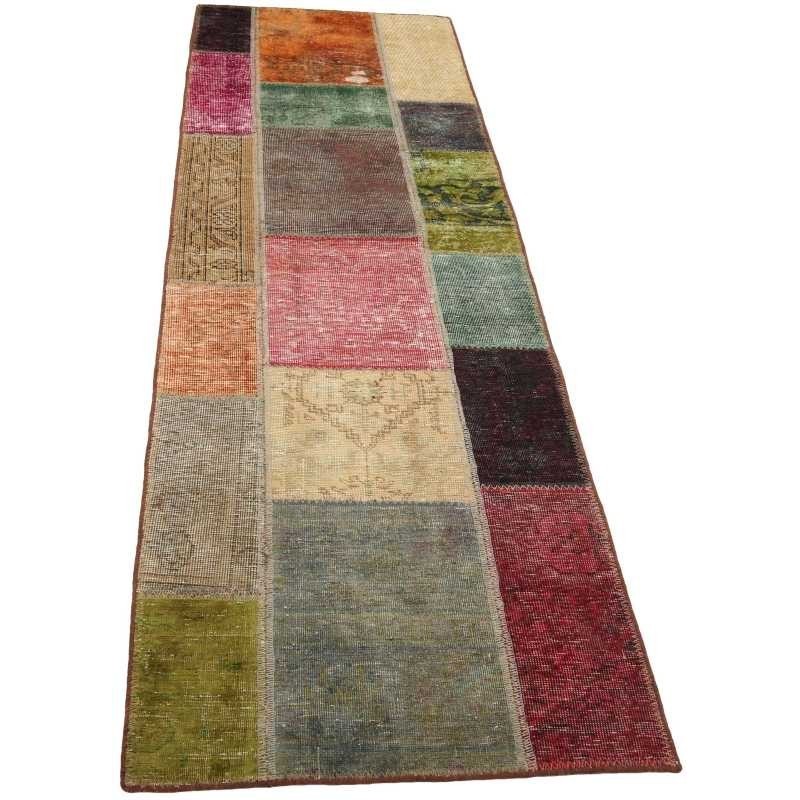 tappeto persia vintage patchwork cm 72x253 2