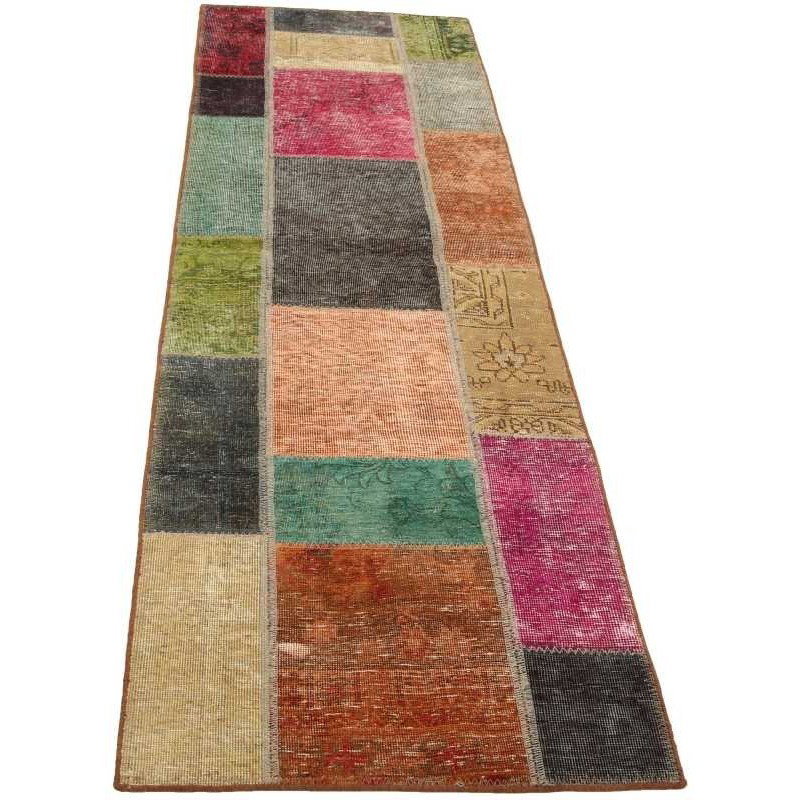 tappeto persia vintage patchwork cm 71x254 2