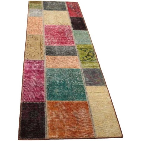 tappeto persia vintage patchwork cm 71x252 2