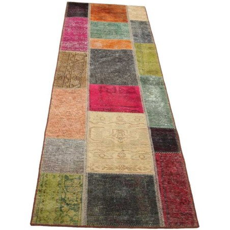 tappeto persia vintage patchwork cm 71x253 2