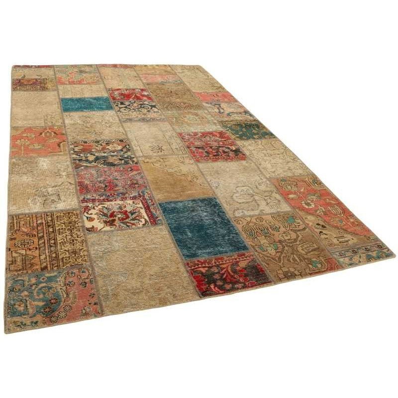 tappeto persia vintage patchwork cm 198x310 2