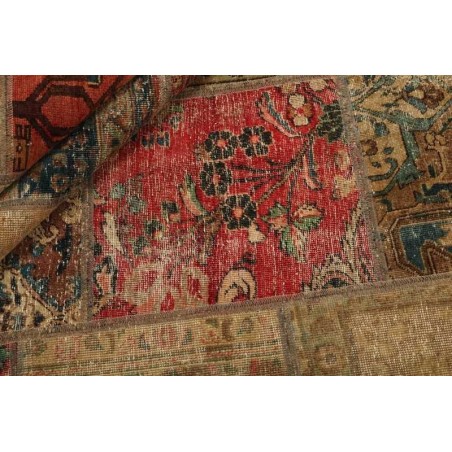 tappeto persia vintage patchwork cm.202x303 0