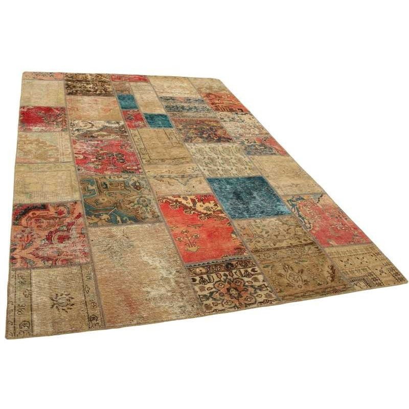 tappeto persia vintage patchwork cm 202x303 2