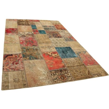tappeto persia vintage patchwork cm 202x303 2