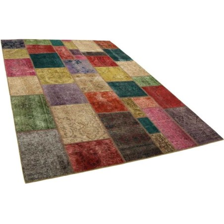 tappeto persia vintage patchwork cm 204x303 2