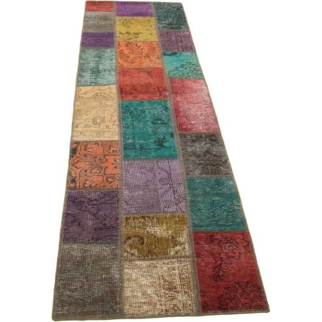 tappeto persia vintage patchwork cm 69x270 2