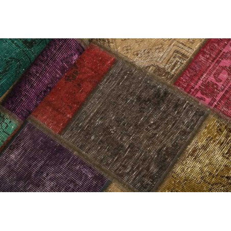 tappeto persia vintage patchwork cm.72x262 0