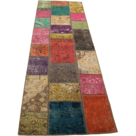 tappeto persia vintage patchwork cm 72x262 2