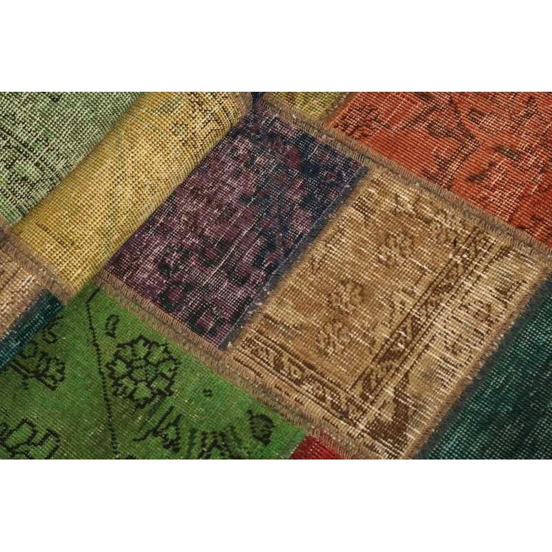 tappeto persia vintage patchwork cm.71x264 0