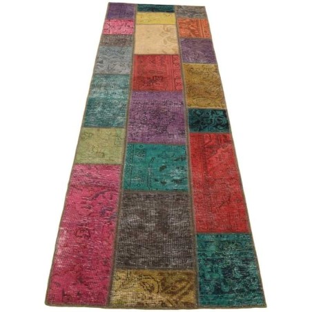 tappeto persia vintage patchwork cm 73x260 2