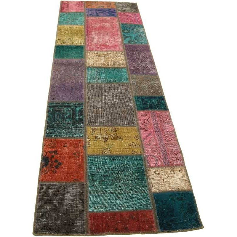 tappeto persia vintage patchwork cm 73x256 2