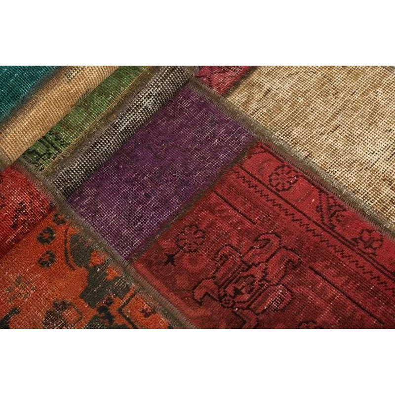 tappeto persia vintage patchwork cm.70x255 0