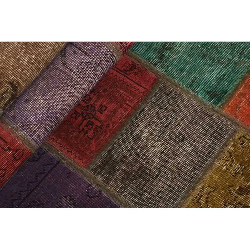 tappeto persia vintage patchwork cm.73x264 0