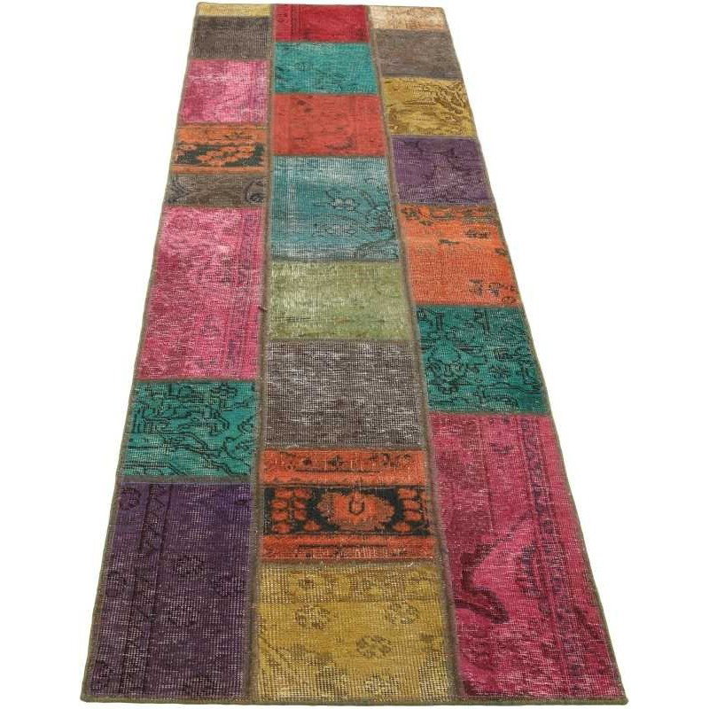 tappeto persia vintage patchwork cm 72x255 2